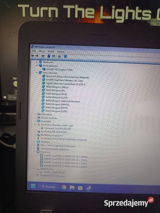 Lenovo ThinkPad E450 I5 5200U16GB256GB SSD14 Czytnik kart pamięci Budno