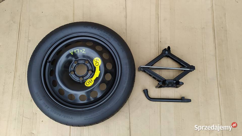 Orginał Koło dojazdowe 17 5x108 Volvo S60 V60 Miejska Górka