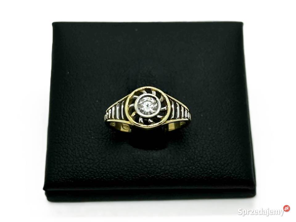 Złoty Pierścionek pr 333 165g R8 złoto
