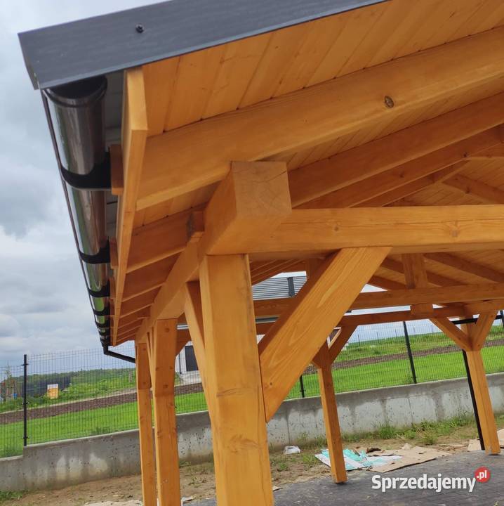 Altany zadaszenia wiaty samochodowe Architektura ogrodowa Radłów