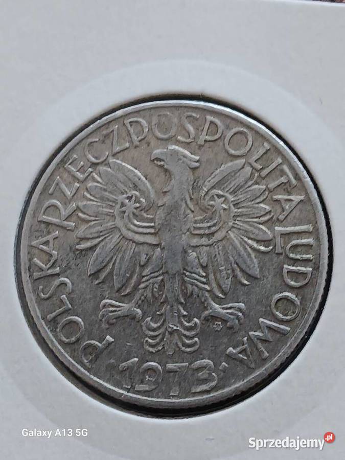 5 Złotych Rybak 1973 r 3 Konin