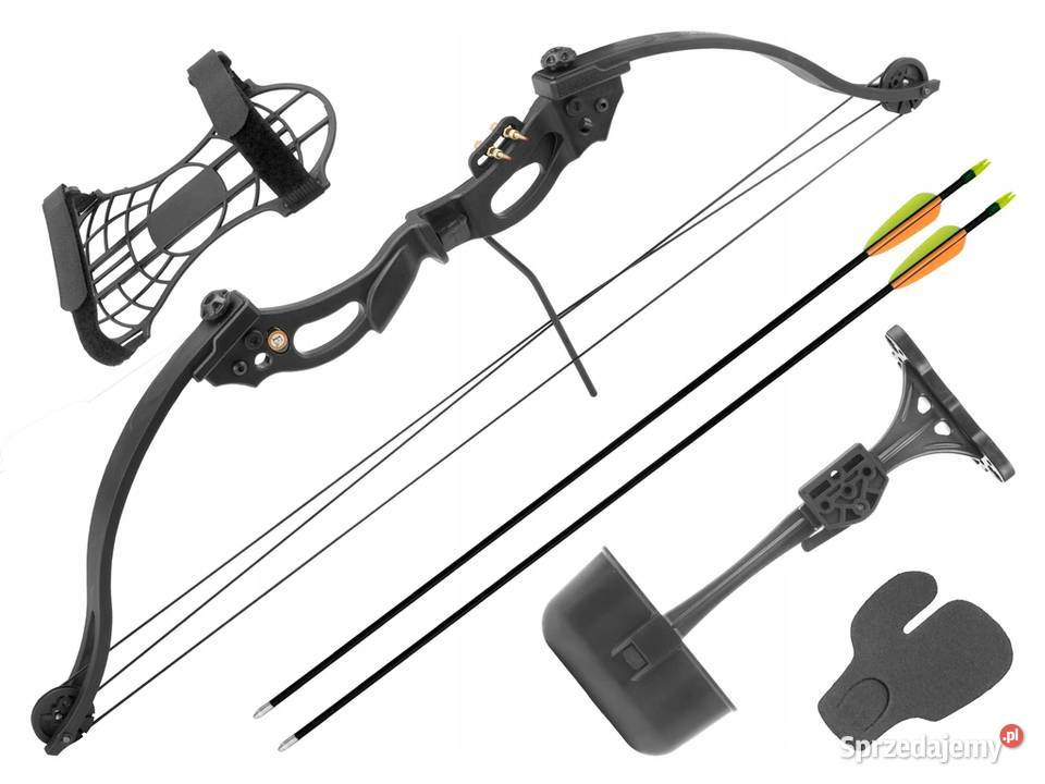 Łuk bloczkowy zestaw strzały karwasz kołczan Sporty strzeleckie i myślistwo Nowy Sącz sprzedam