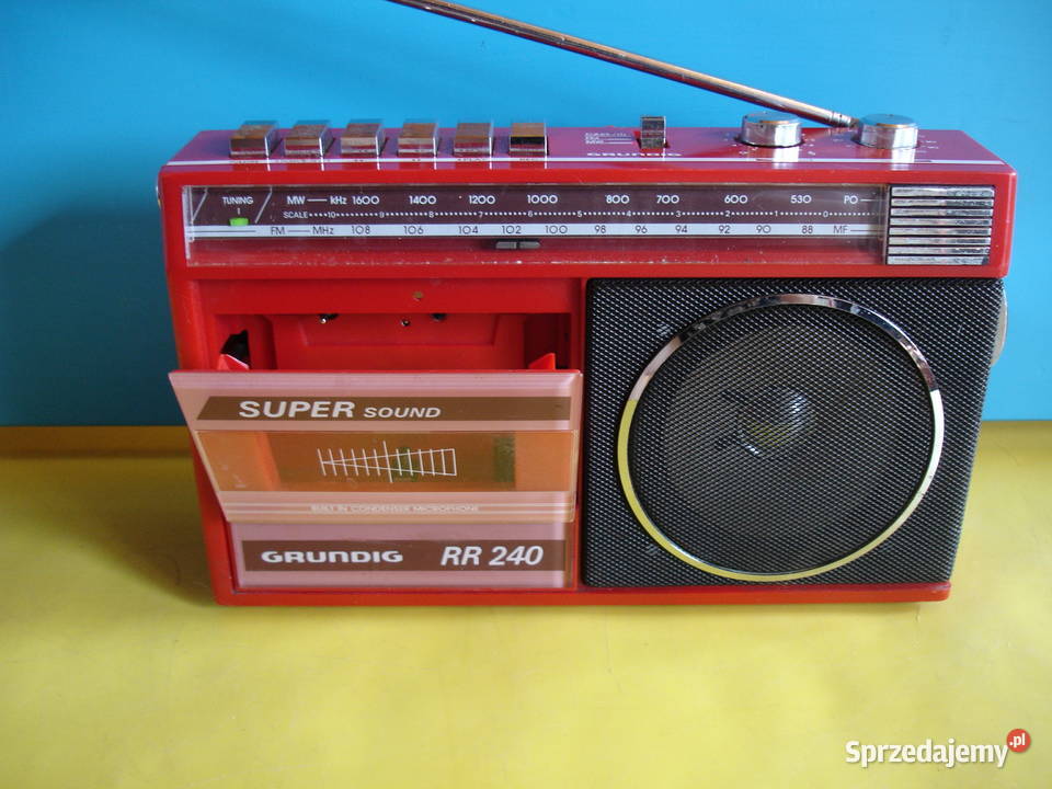 Radiomagnetofon GRUNDIG RR240 Zielona Góra