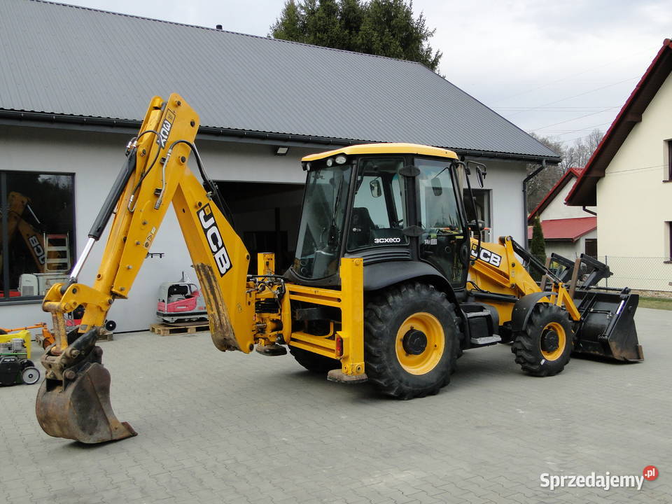 Koparko Ładowarka JCB 3CX ECO 2016r Oryginał Łętownia