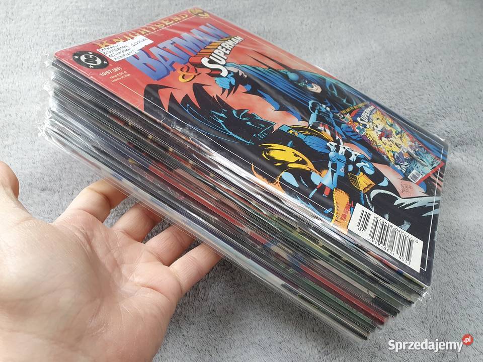 Batman Superman zestaw 15 komiksów TMSemic Rok wydania 1997 Gdynia