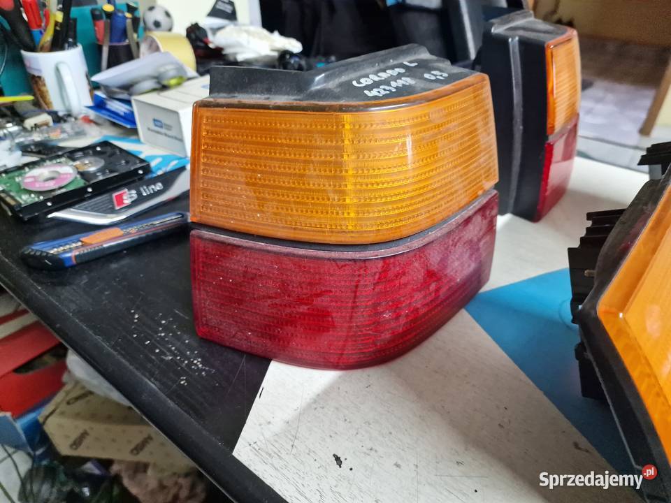 Lampy tył vw corrado komplet ładny stan śląskie Skoczów