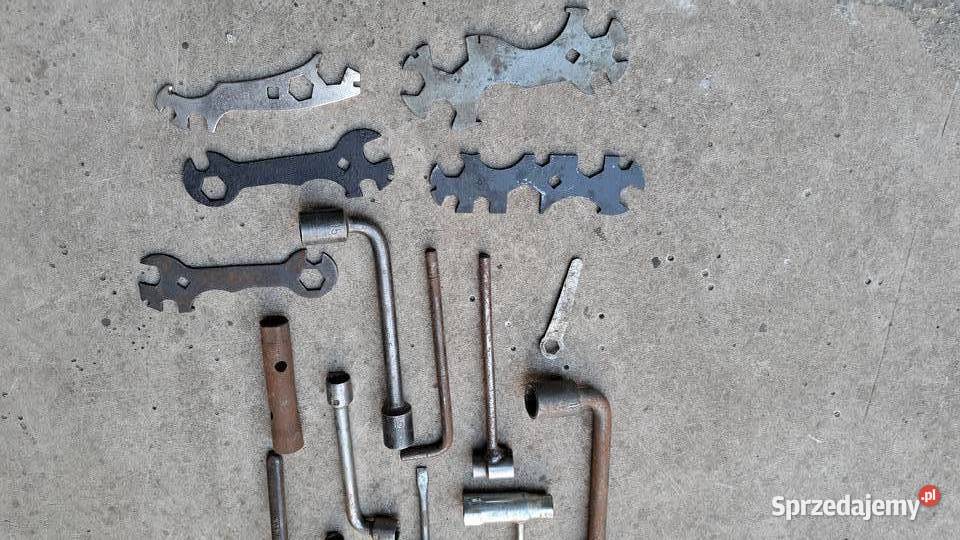 klucze samochodowe motocyklowe PRL Leszno