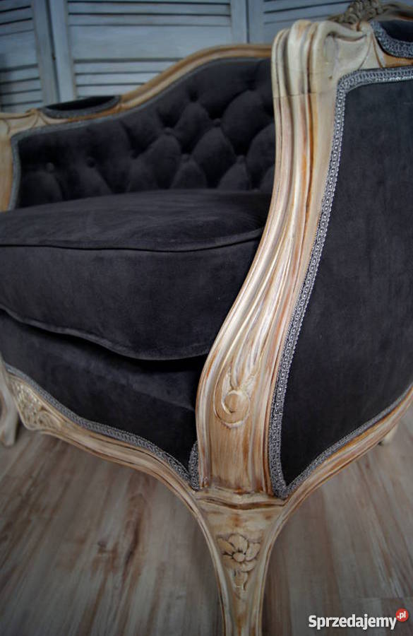 Fotel stylizowany francuska Berżera sprzedam