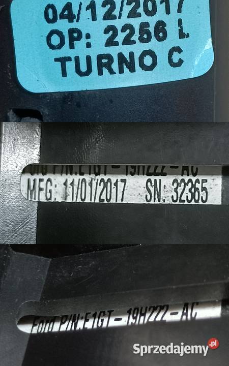 FORD S MK2 KAMERA PARKOWANIA PRZÓD E1GT19H222AC wielkopolskie Pleszew