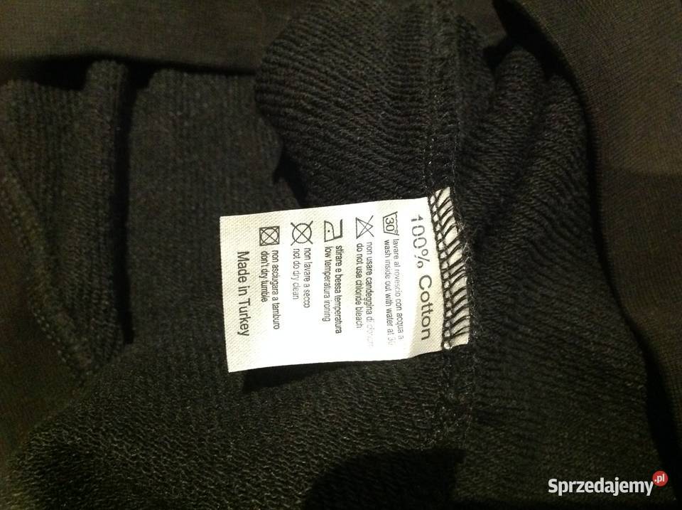 Bluza Męska Czarna L XL Nowa Rozmiar L Nowa Sól