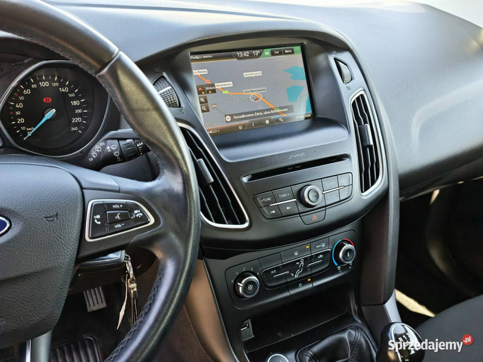Ford Focus 10 EBoost 125 Kombi Navi Tempomat Rok produkcji 2015 Goczałkowice-Zdrój sprzedam