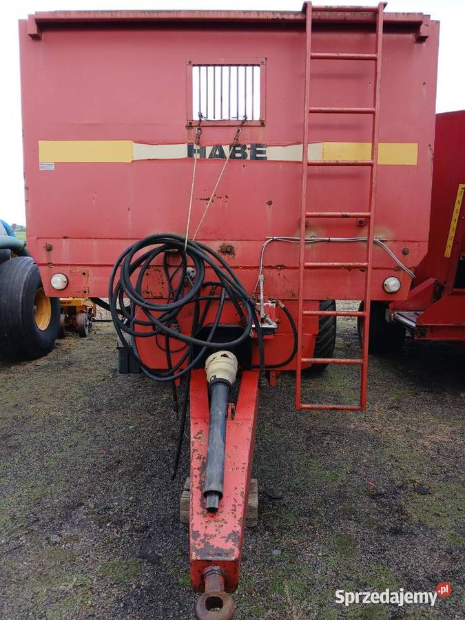 Rozrzutnik obornika Habe 13 ton tandem Ryki