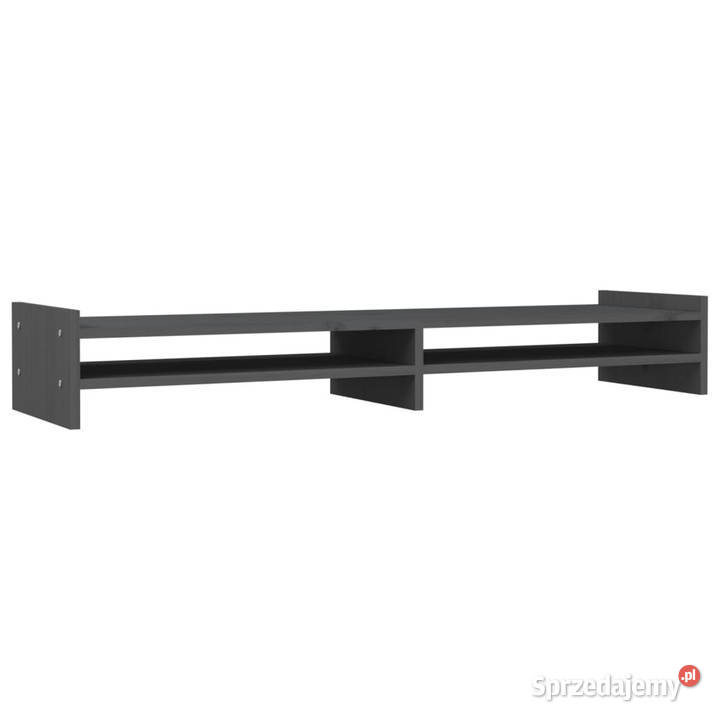 Podstawka na monitor szara 100x27x15 lite drewno mazowieckie Warszawa
