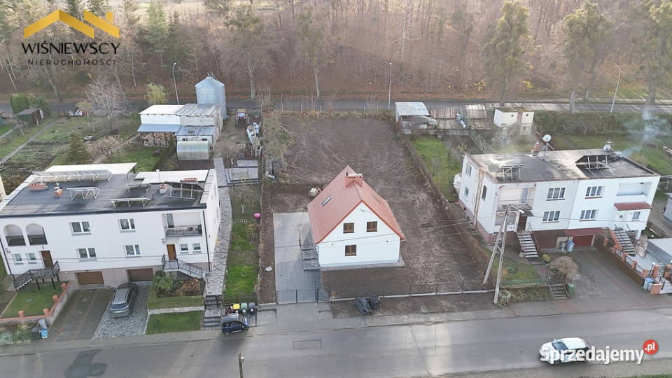 Dom 130 m2 dwa samodzielne mieszkania siatka Dzierzgoń sprzedam