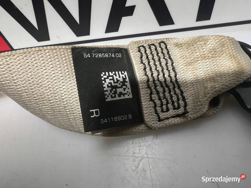 BMW F11 PASY BEZPIECZEŃSTWA TYLNE PRAWY LEWY Pasy bezpieczeństwa