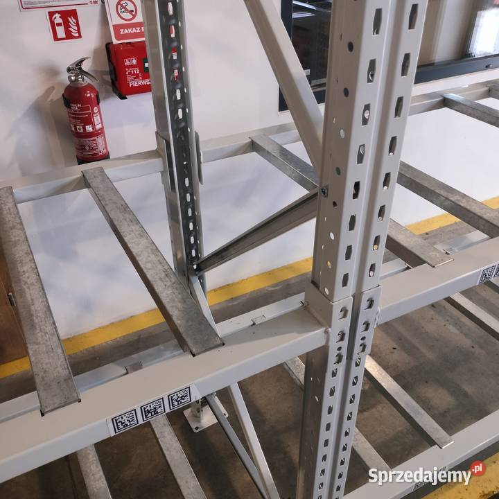 Regał magazynowy półkowy H200 trawers 178 Łomża