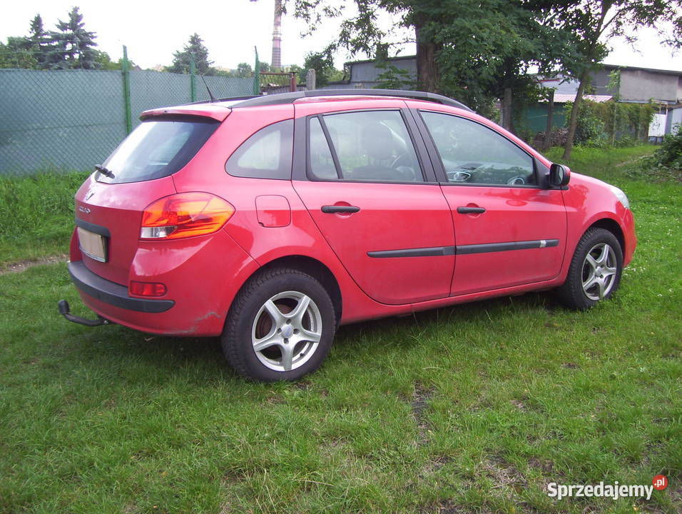 Ładny Krajowy RENAULT Clio III Grandtour 2011 r kupiony w polskim salonie Clio śląskie Katowice