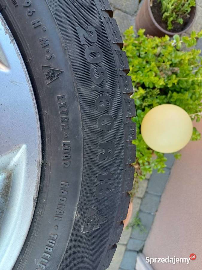 Kola 4 sztuki mercedes zimowe 16 Sępólno Krajeńskie sprzedam