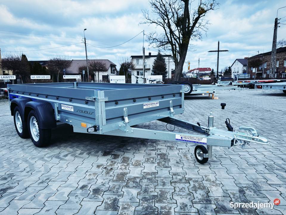 Przyczepka lekka FARO TRAILERS SOLIDUS 2w1 burtowe Kowal
