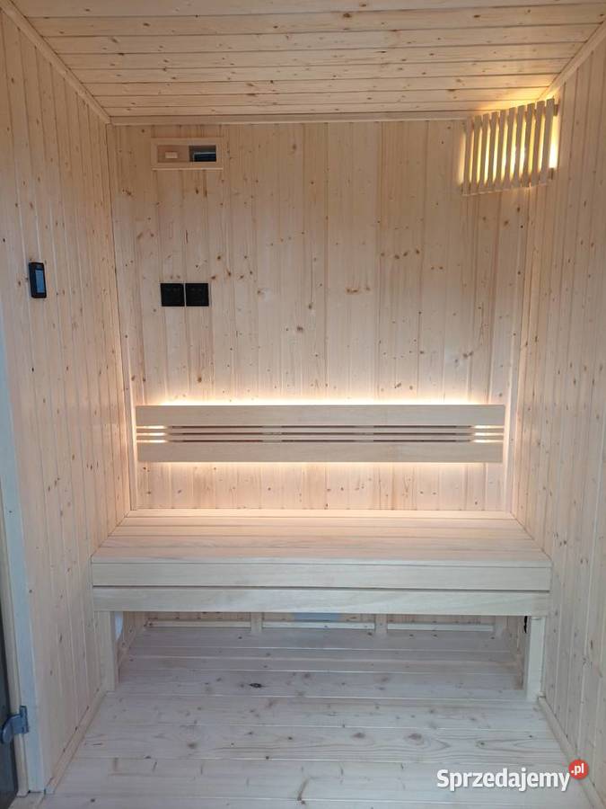 Sauna ogrodowa szkieletowa ocieplona z Płock