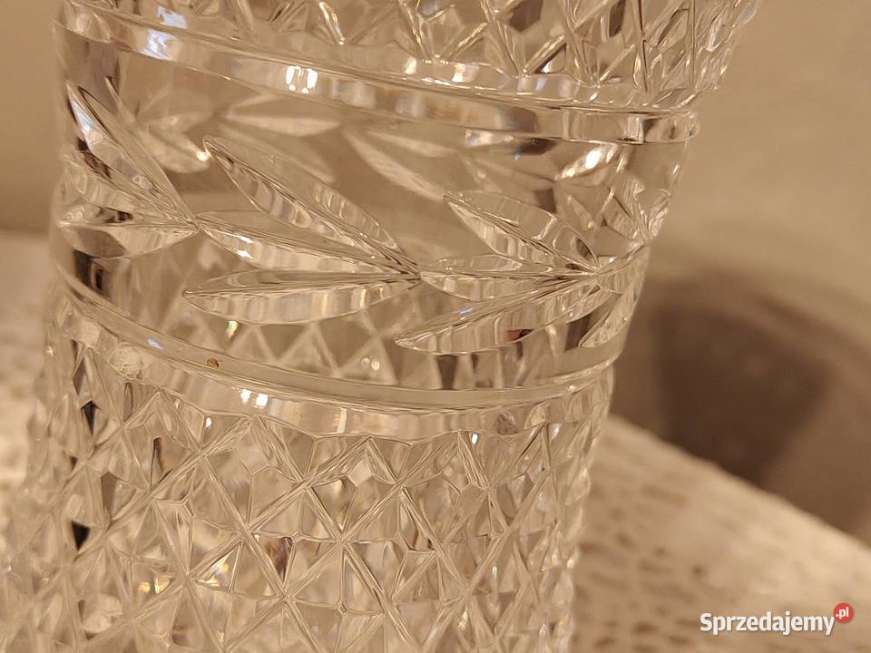 Wazon kryształowy Vintage