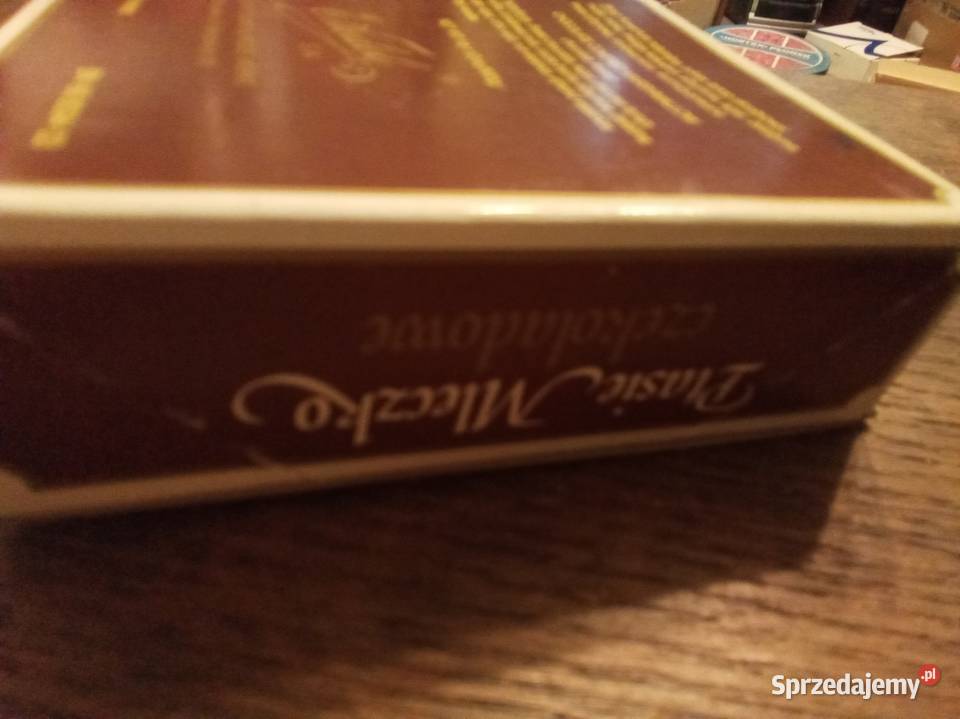 Ptasie mleczko czekoladowe puste opakowanie lata Warszawa