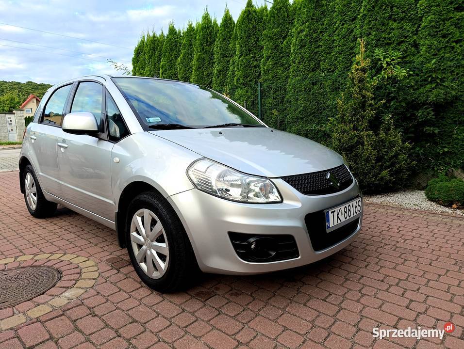 Suzuki SX4 2011 16 B PRYWATNIE BEZWYPADEK srebrny świętokrzyskie