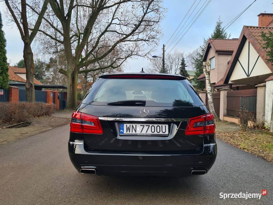 MercedesBenz Eklasa W212 35 350 T 4Matic V6 306 Warszawa