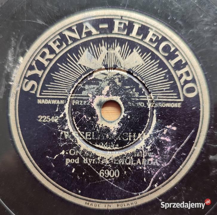 Płyta szelakowa Syrena Electro Kazimierz Englard