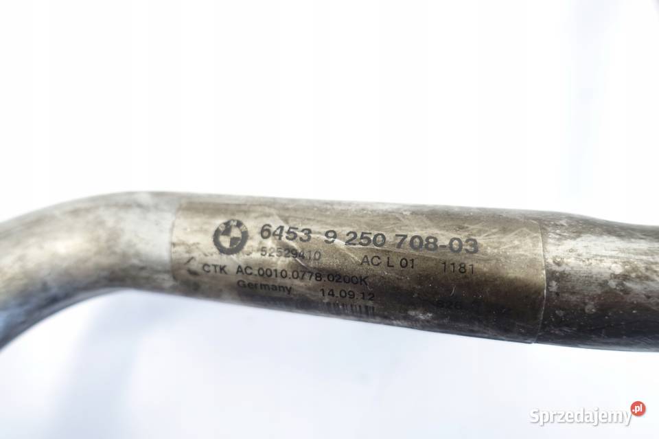 BMW F10 535 30 i PRZEWÓD KLIMATYZACJI klimy wąż osobowe Chełm