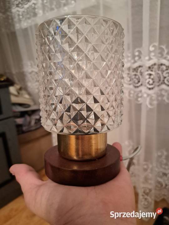Retro lampka nocna z1967 roku firmy Pokrok Lubań