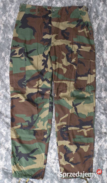 Spodnie BDU woodland medium regular cotton 99r Wrocław