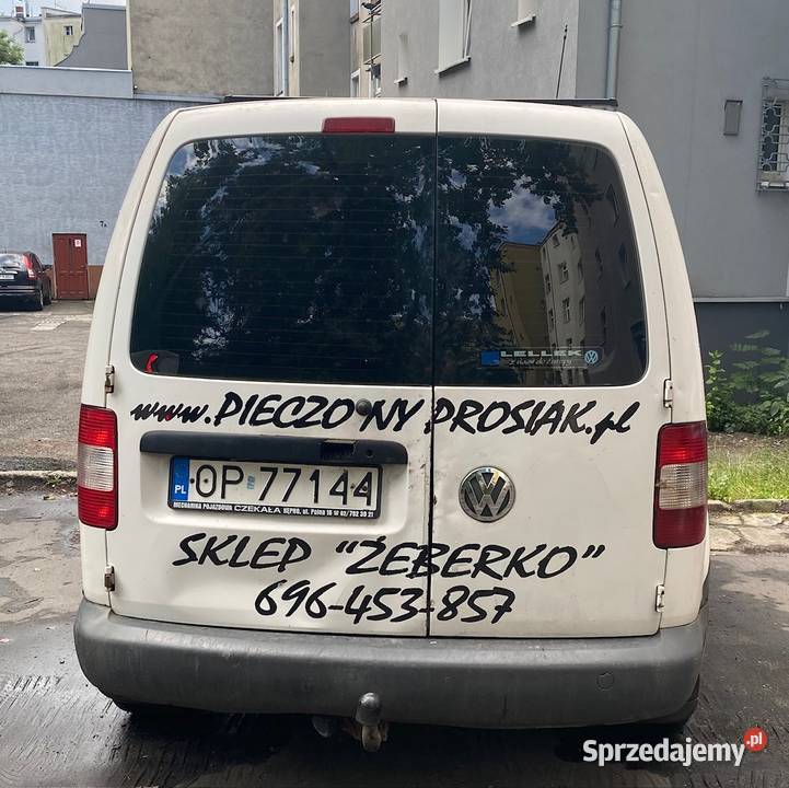 Volkswagen Cady Izoterma 2004 Rok produkcji 2004 Volkswagen Opole sprzedam