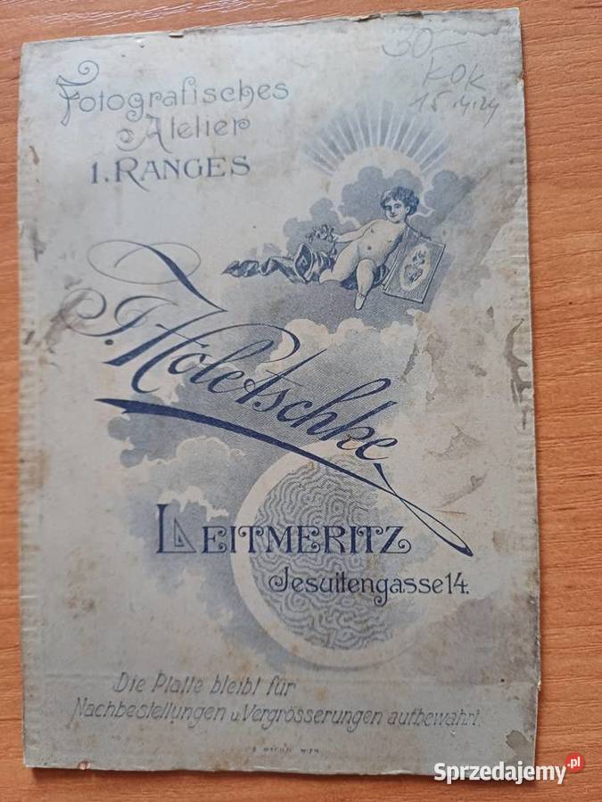 Stara 100 lat fotografia Lubań
