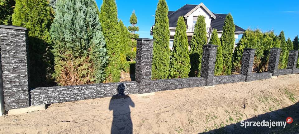 Ala klinkier imitacja klinkieru ogrodzenie Lublin