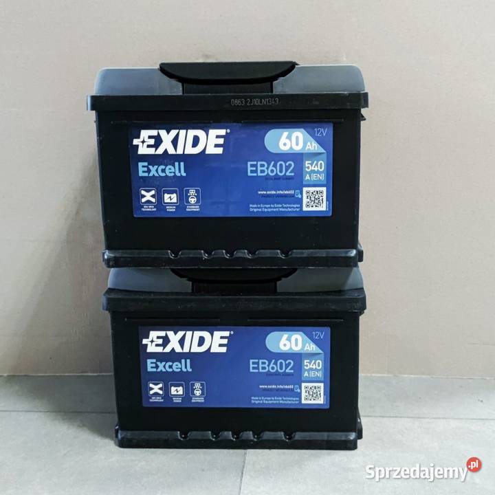 Akumulator Exide Excell 60Ah 540A Grudziądz