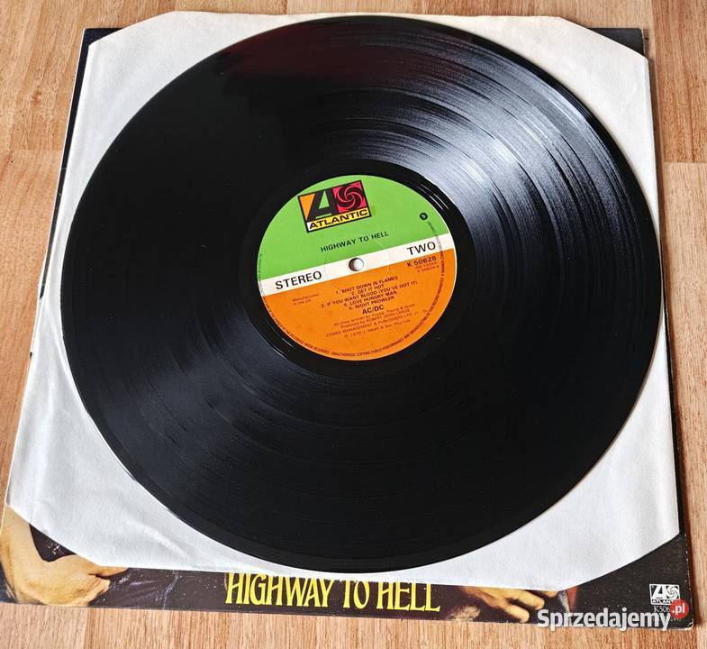 ACDC Highway To Hell Atlantic 1 press UK 1 płyta małopolskie