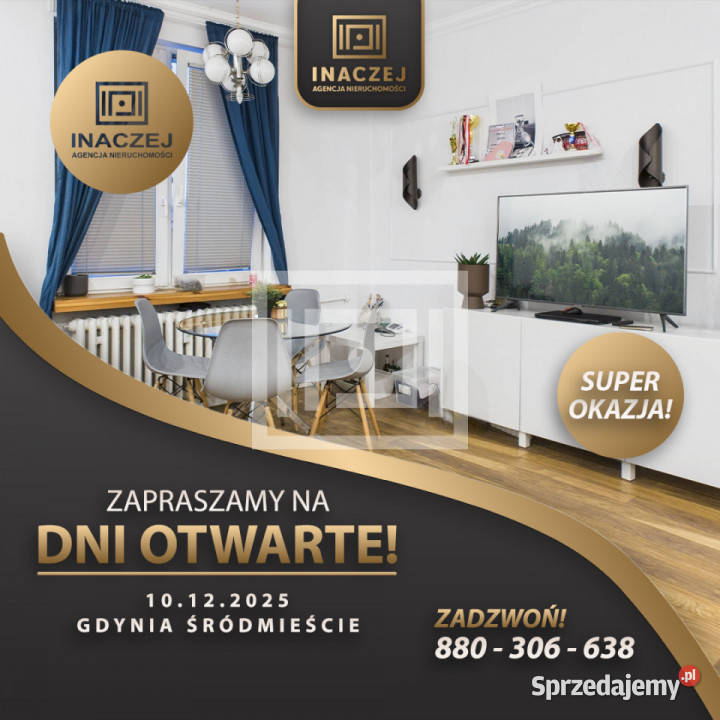 Do sprzedaży mieszkanie 4188m2 2pokojowe Gdynia sprzedam