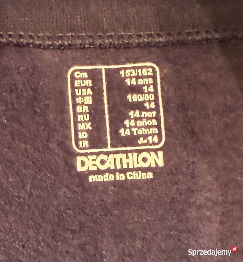 Dziewczęca bluza jeździecka Fouganza 500 rozmiar Żyrardów