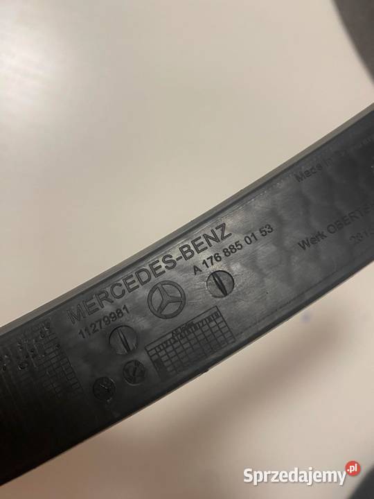Lewa kratka zaślepka tylnego zderzaka Mercedes Rzeszów