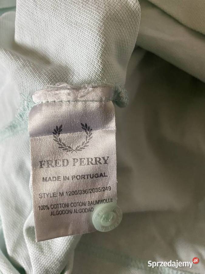 Koszulka polo męska FRED PERRY ML OKAZJA Zamość