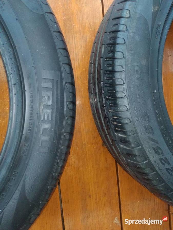Dwie letnie opony PIRELLI 22555 R19 małopolskie Kraków sprzedam