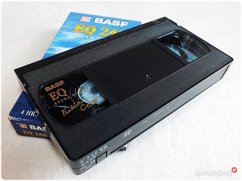 Kaseta VHS BASF Nówka z oryg fabrycznymi VHS Żary