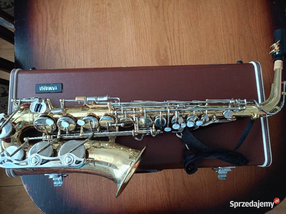 Saksofon Yamaha yas 23 po serwisie alt sax case saxofon