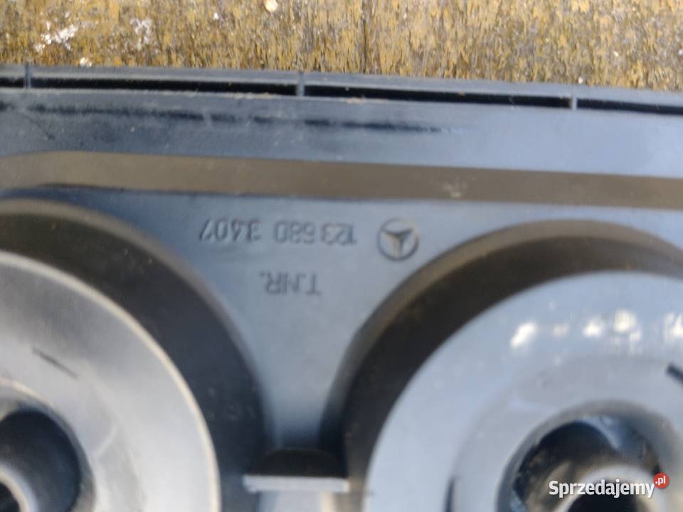 Mercedes W123 panel ogrzewania kpl OE1236803407 Łagiewniki