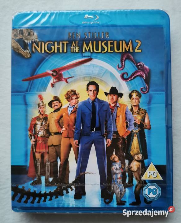 Night at the Museum Noc w Muzeum 2 Bluray DVD En Piaskowice
