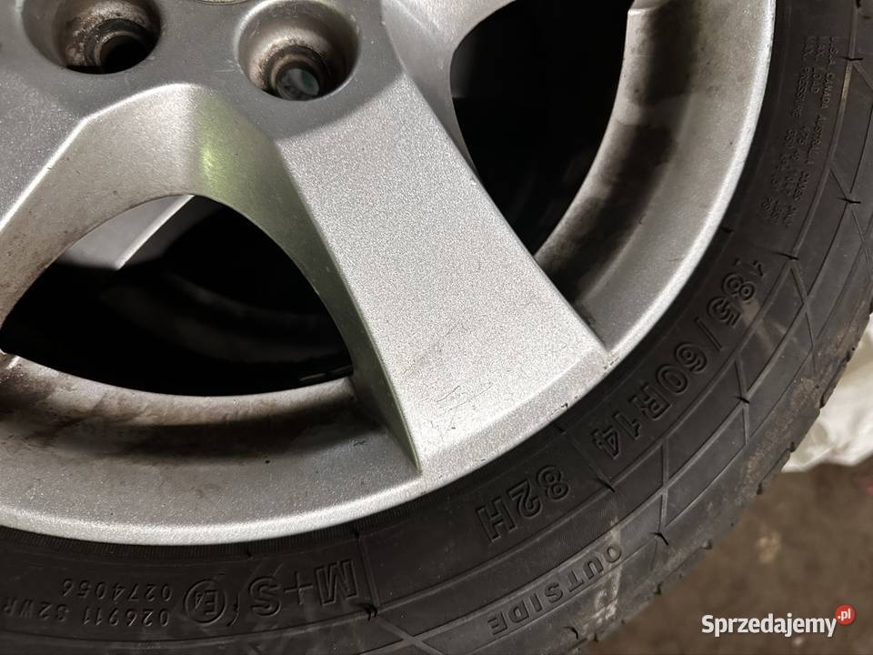 Koła felgi aluminiowe alufelgi 14 opony 18560 Koła Tywonia