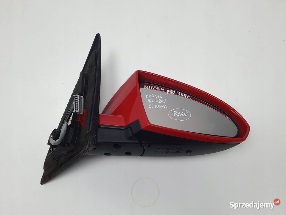 LUSTERKO PRAWE PASAŻERA Nissan Primera P12 0207 Chełm