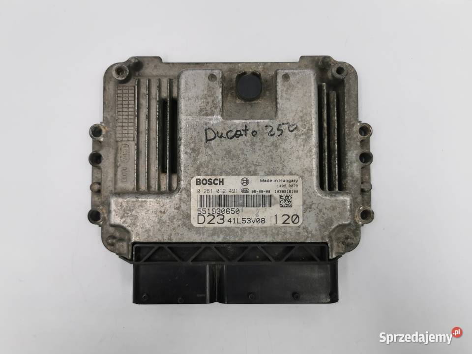 Sterownik Boxer Ducato Jumper 23 JTD 551930650 mazowieckie Wyszków