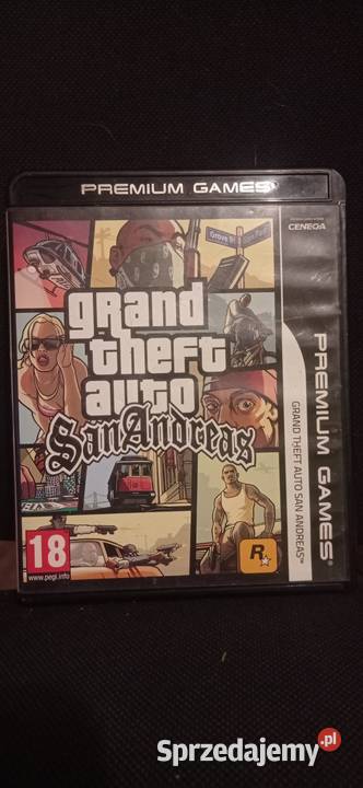 GTA San Andreas DVD PC lubelskie